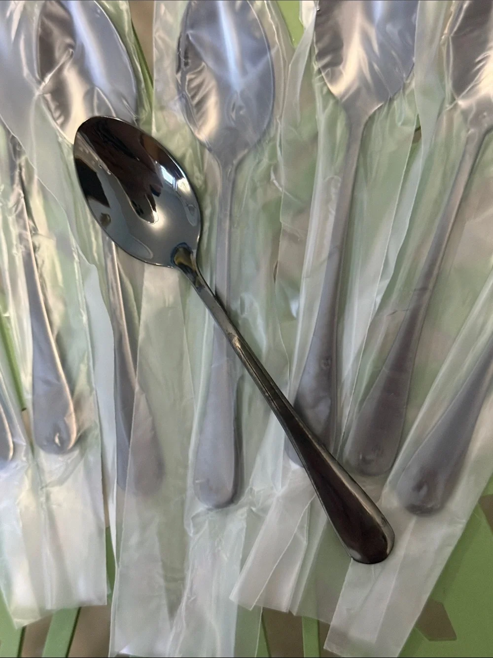 NWT..Devon, Black Stainless Steel Mini Spoons